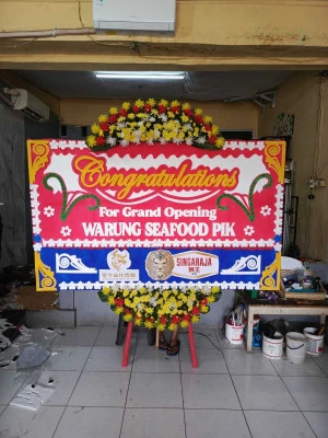 Papan Bunga di Kliris Boja